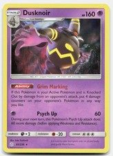 Cosmic eclipse Dusknoir holo NM Rare Pokemon Tcg Card