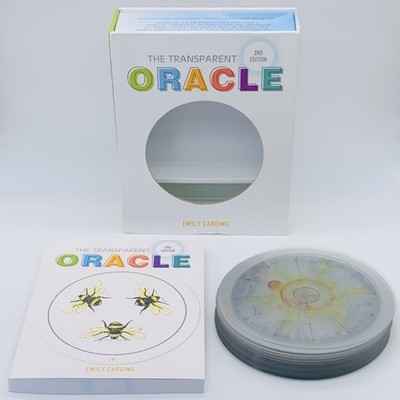 Transparent Oracle 2nd Ed: Kit Box Set w/ 77 Cards & Guide Book by Emily Carding