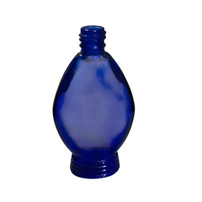 Cobalt Blue Bourjois Perfume Bottle Empty Vintage