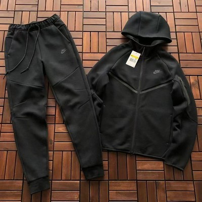Men's Tech Fleece Style Hoodie and Joggers Tracksuit Set Casual Sportswear