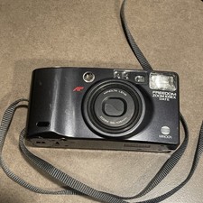 Minolta Freedom Zoom 105EX DATE 35mm Film Camera Point Shoot UNTESTED AS IS