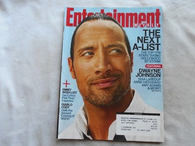 ENTERTAINMENT WEEKLY Magazine-JUNE 13,2008 DWAYNE JOHNSON