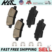 Rear Ceramic Brake Pads Set For 2011-2014 Hyundai Sonata 2011-2013 Kia Optima