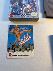 Bad Street Brawler Nintendo NES Mattel Complete, CIB, USA