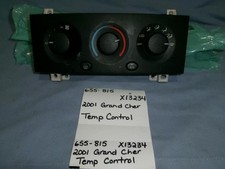 Temperature Control Manual Temperature Control Fits 99-04 GRAND CHEROKEE 164219