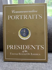 Commemorative Portraits of the Presidents of the United States- Cover +35 Sheets