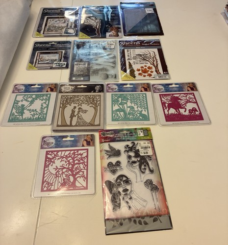 New Sheena, Enchanted Forest And Other Metal Dies And Scrapbooking Supplies