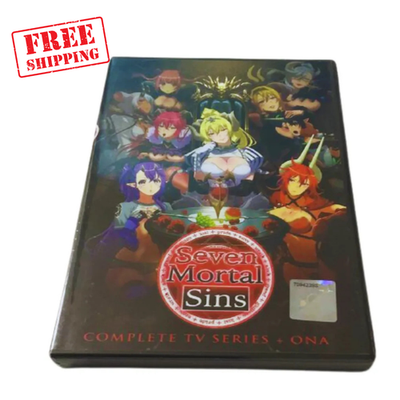 Seven Mortal Sins DVD (1–12 End + ONA) | Uncensored | English Dub