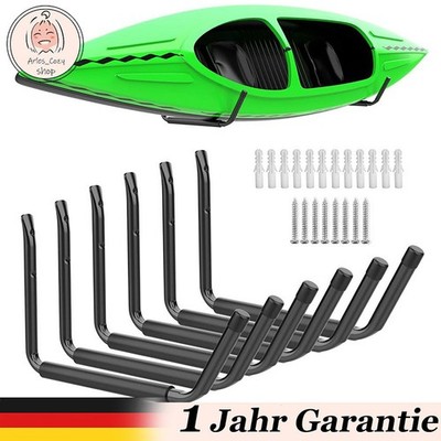 4/6x Wandhaken Garage Schwerlast Garagenhaken Aufbewahrung Haken Gerätehalter