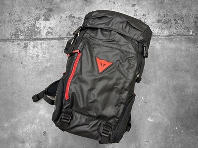 Dainese D-Throttle Backpack Rucksack 27.9 L Black Red Water Resistant Motorcycle