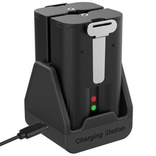 Kidjoyo 7200mAh Ring Doorbell Battery Pack with Charger Station