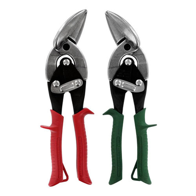 #ad Midwest Snips 2 Piece Offset Aviation Snip Set Left And Right $52.99