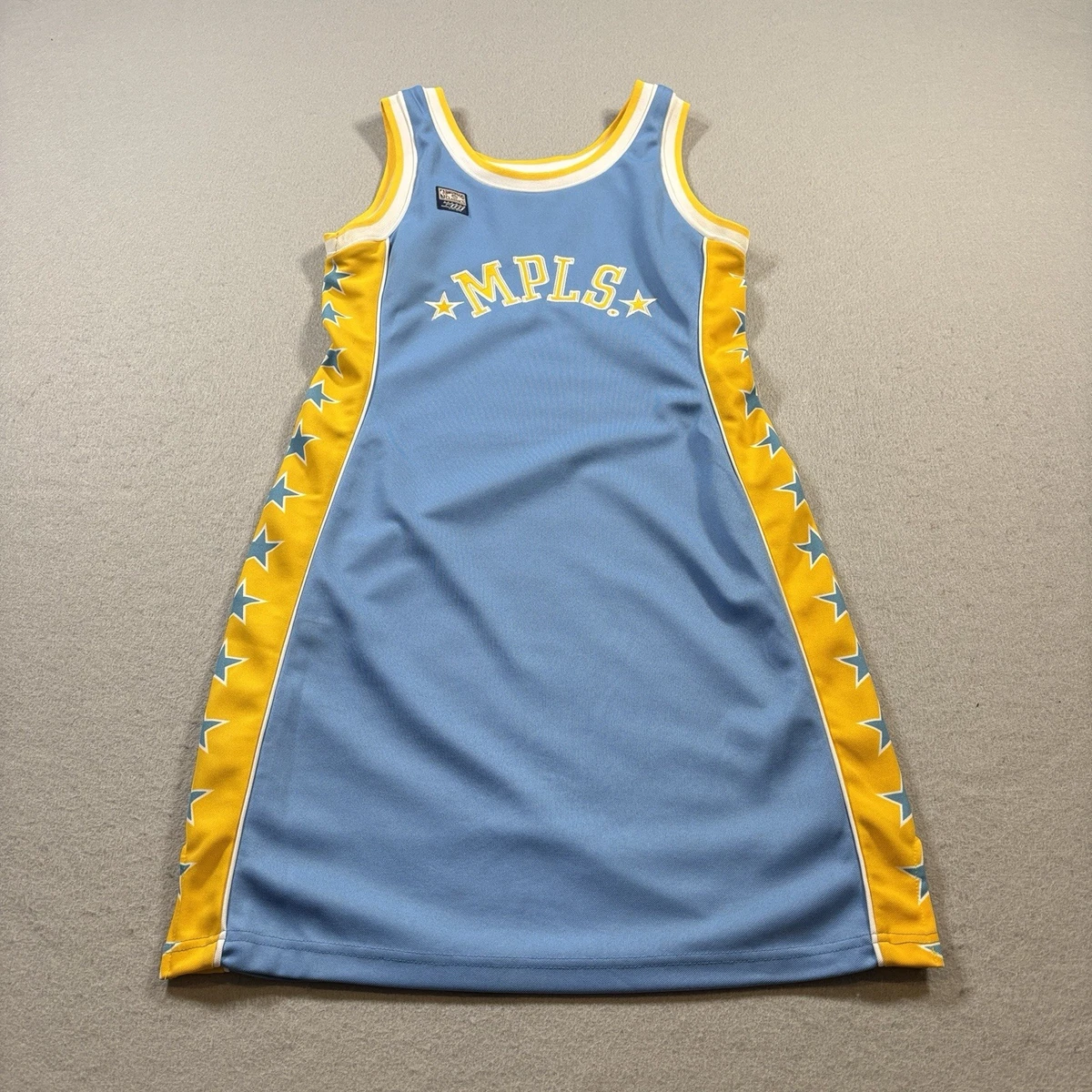 Hardwood Classics Womens Lakers Jersey Dress Blue Women Los Angeles Lakers  NBA Fan Apparel Souvenirs For Sale