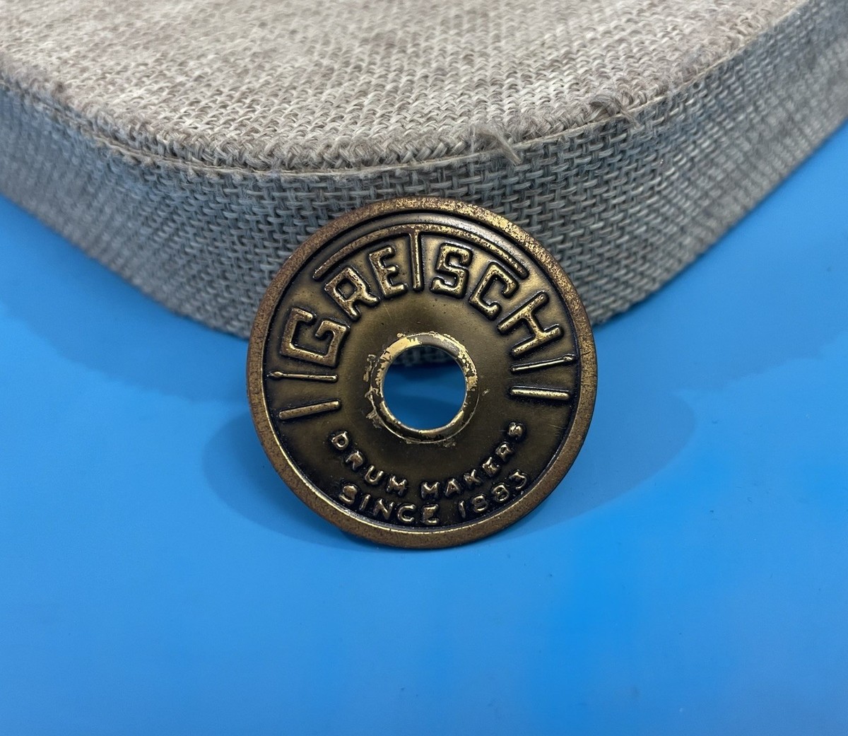 Gretsch 50s Vintage Snare Drum Round Badge | eBay