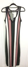 CAPELLA Women’s Maxi Dress Lounge Dress Pink Multi Cover Vacation Beach Sz 1XL