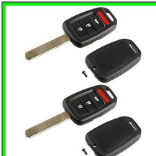 Honda Key Fob Keyless Entry Remote Shell Case Set for Accord Crosstour CR-V HR-V