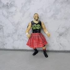 Mosh Figure Headbanger Vintage WWE WWF WrestleMania Jakks Head Banger 1998