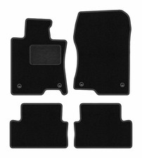Fußmatten Automatten Velours Schwarz für Honda Accord VIII 2011-2015 4-tlg