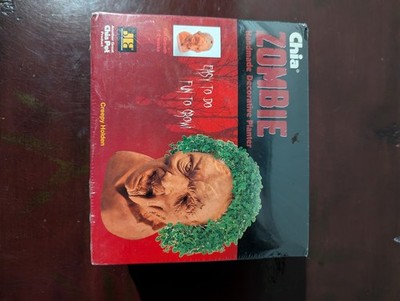 Chia Handmade Ceramic Zombie Head Planter Creepy Holden Halloween Decor