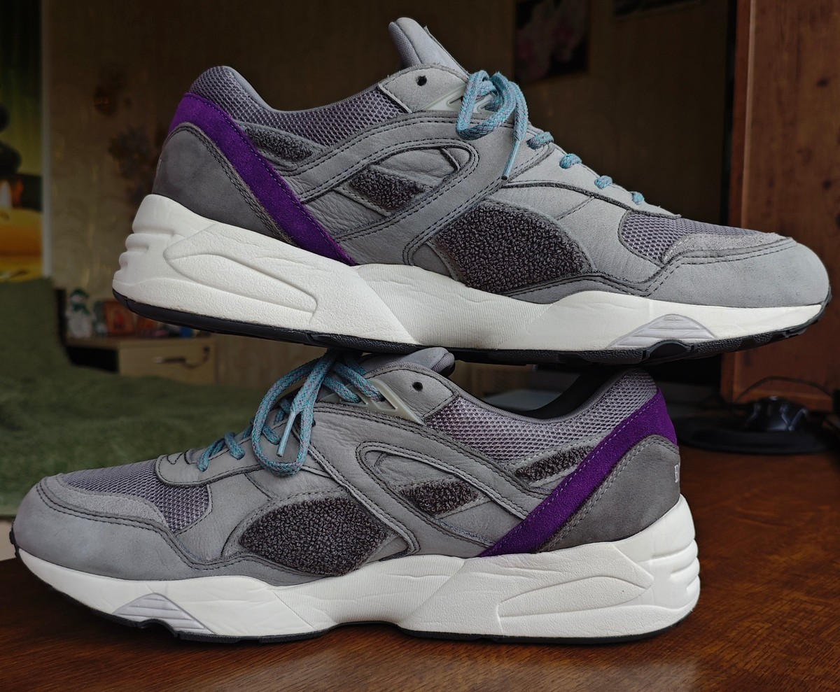 Size 10 - Puma Trinomic R698 x BWGH (Brooklyn We Go Hard) 'Frost