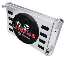 Ar 4 Row Radiator16 Fanshroud With Flaps For 1982-1992 Chevrolet Camaro Ar 4 Row Radiator16 Fanshroud With Flaps For 1982-1992 Chevrolet Camaro