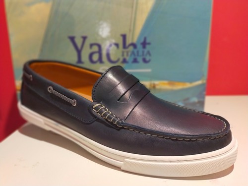 scarpe uomo pelle mocassini sportive barca 45 44 43 42 41 40 39 ITALIA VV - Foto 10 di 38