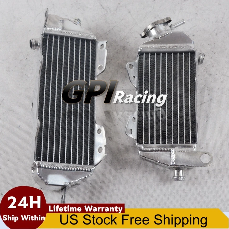 Алюминиевый радиатор подходит для 1989 1990 1991 1992 1993 1994 Kawasaki KDX200 KDX 200 - Изображение 3 из 4