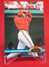 Felix Jose 1991 Stadium Club Baseball Card #366 EX-NM