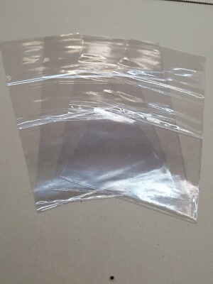 50 Stück transparente Kunststoff Umschläge/Geldbörsen - Taschenformat: 11,5 cm x 15 cm