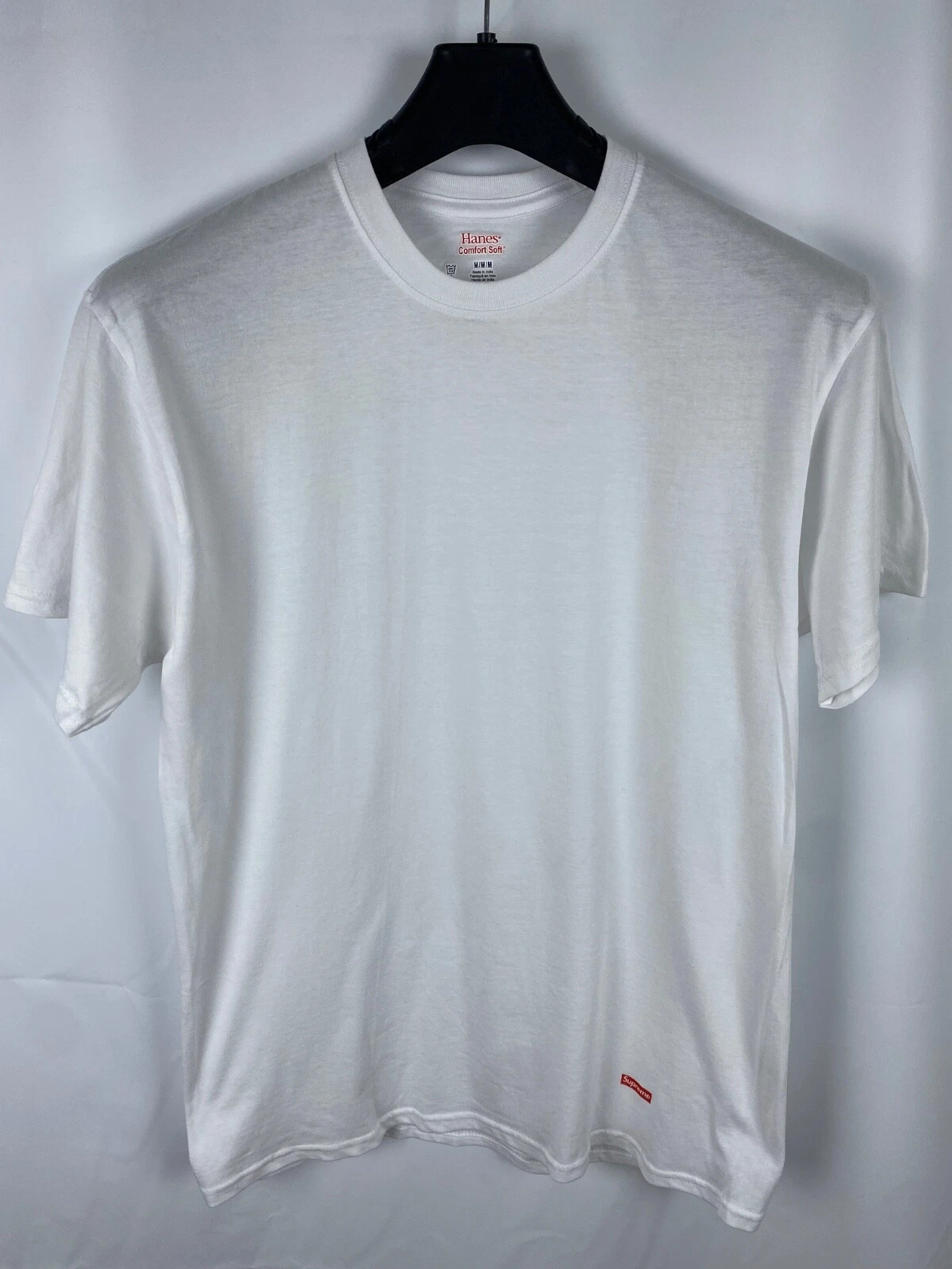 T shirt manches courtes Supreme Hanes Comfort Soft Tee taille M