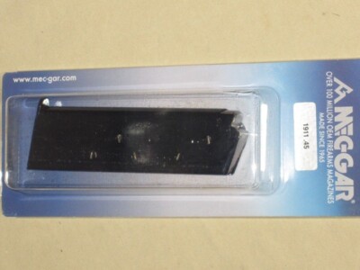 MEC-GAR Gun Pistol Magazine Colt .45 ACP 7 Round Blue 1911