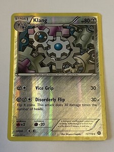Pokémon TCG Klang Steam Siege 72/114 Reverse Holo Uncommon