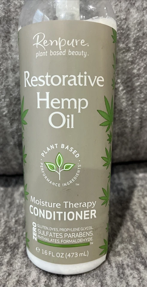 Renpure Restorative Hemp Oil Moisture Therapy Conditioner 16 Fl Oz - Image 3 of 4