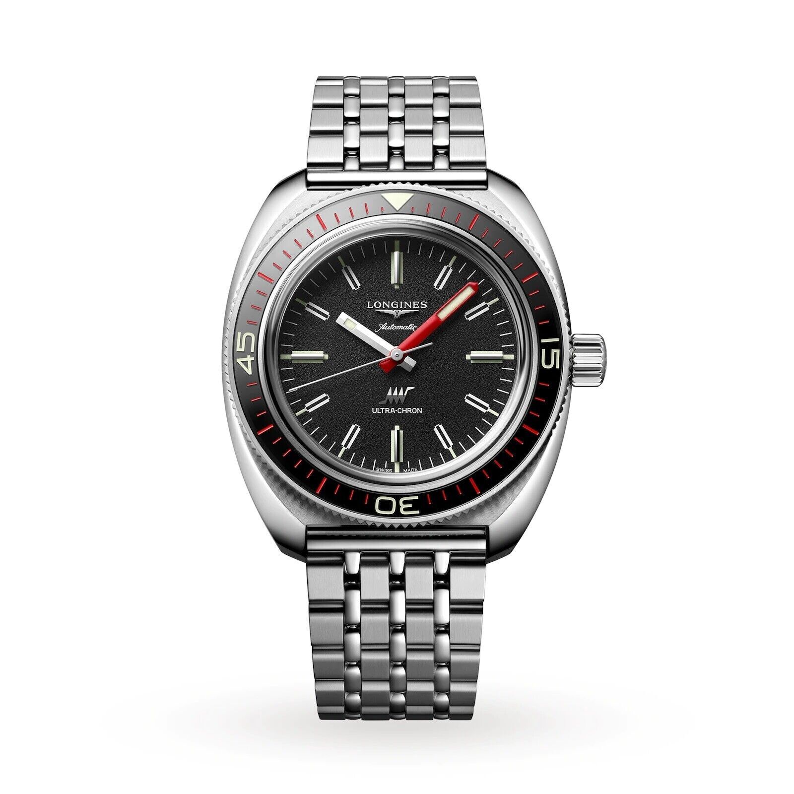 Longines Heritage Men's Black Watch - L2.836.4.52.9 for sale