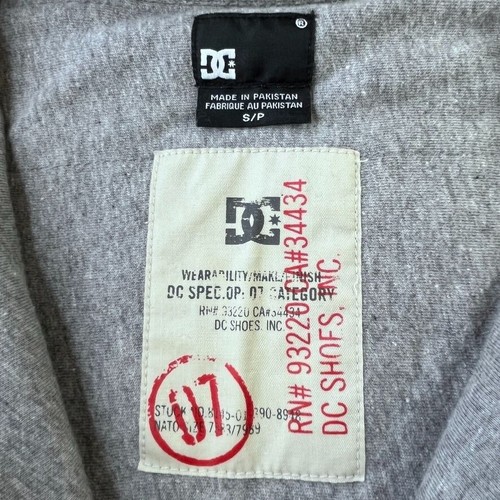 DC Shoes Full ZIp Hoodie Size S Red, Blue, Gray, Fully Lined Skater Pockets - 第 8/16 張圖片