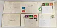 🥇🥇 Lot 46 ENVELOPPE 1ER JOUR - SUISSE  à partir de 1980 belles series