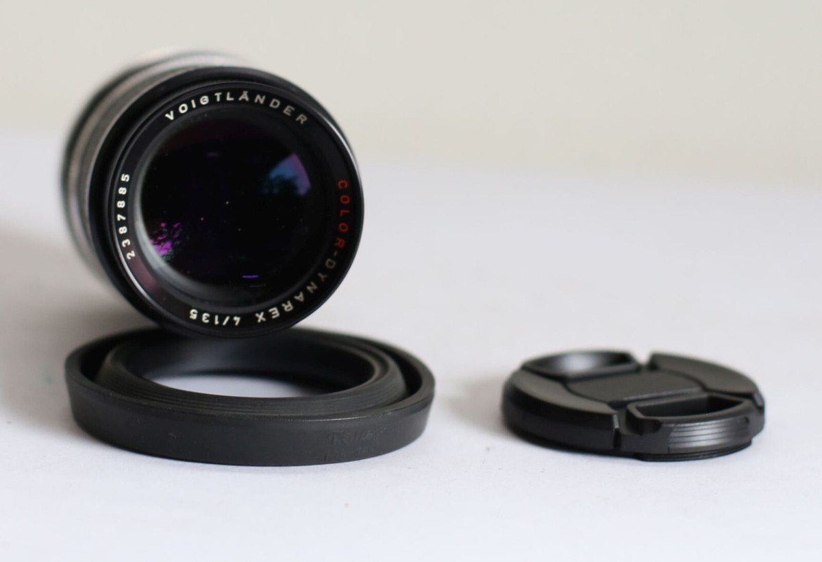 レンズ(単焦点) VOIGTLANDER COLOR DYNAREX 135mm f4 m42 Voigtländer Color Dynarex 135mm f/4 Objektiv - M42 | eBay