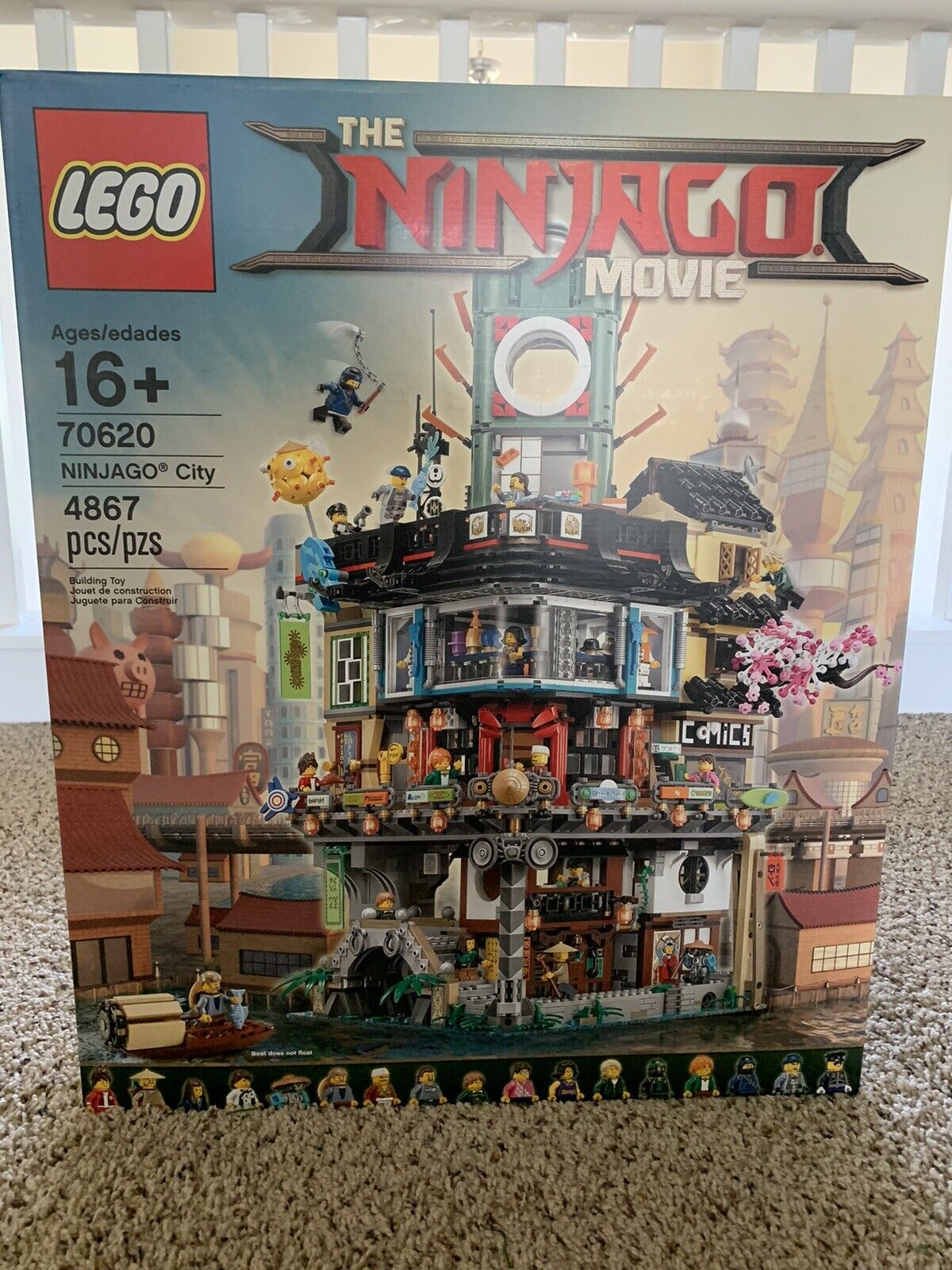 opbevaring halvt tin LEGO The LEGO Ninjago Movie: NINJAGO City (70620) Brand New Sealed In Box –  ASA College: Florida