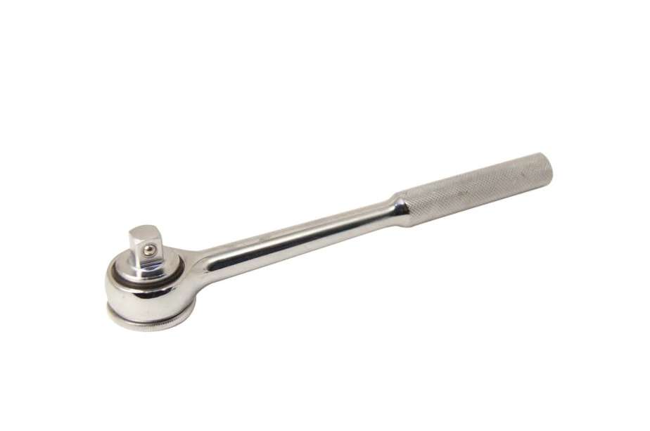 Husky Cr-V 1/2" Dr. Round Head Quick Release Socket Ratchet Handle #24201 - Image 3 of 3