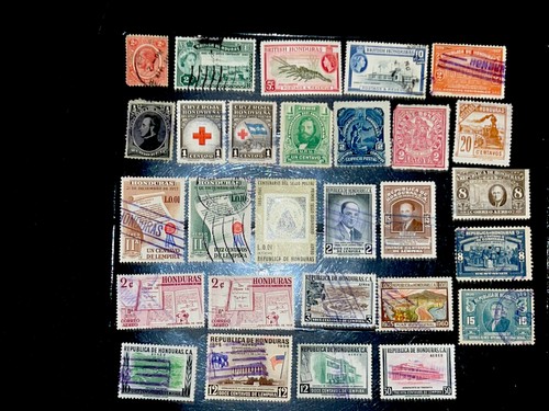 British Honduras/Republik Honduras Briefmarken Lot 32 Briefmarken - Bild 6 von 7