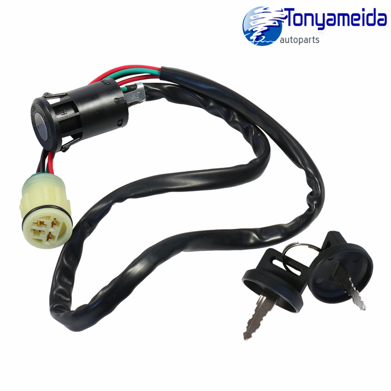 Ignition Key Switch For Honda TRX350FE Rancher 4X4 2000 2001 2002 2003 04 05 06 - Foto 8