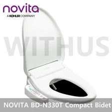 NOVITA BD-N330T Compact Bidet Electric Toilet Seat Stainless Nozzle AC 220VOnly_