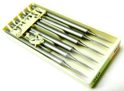 Fox Bur-krause Tungsten Vanadium Burs - 1.00mm, Pack Of 6, For Deburring And Finishing
