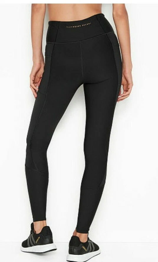 New V.S. Victoria Secret Incredible Essential legging 16 long Black workout