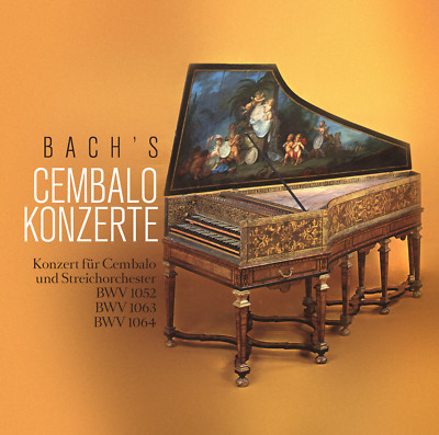 CD Harpsichord Concertos By Bach