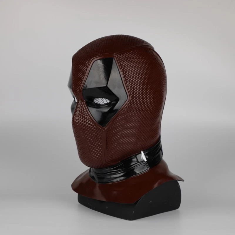 2018 Nuevo Deadpool Máscara PVC Juegos con disfraces Superhéroe Deadpool Halloween Casco Accesorios Nuevo Foto 3 de 4