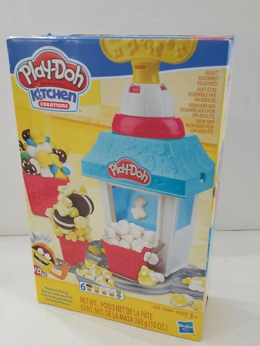 children plastic cooking play set popcorn