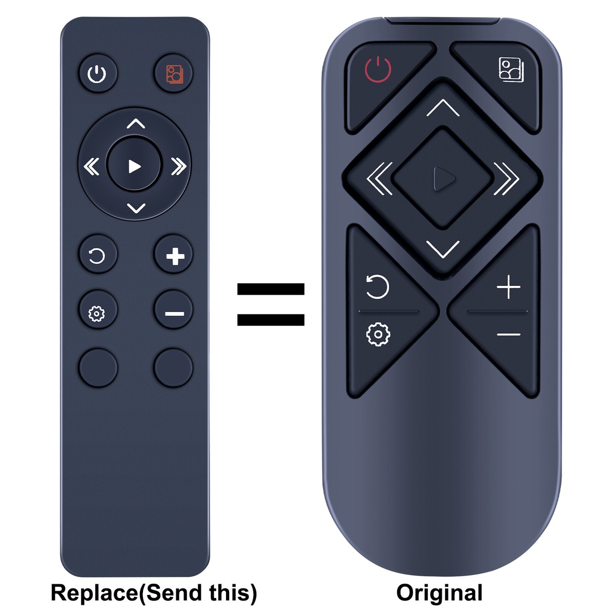 Replacement Remote Control For Nixplay W10F 10.1 inch Smart