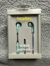 heyday Artist Seriies Wired Earbuds with Al Dettmann - 3.5MM Plug - Spring Teal