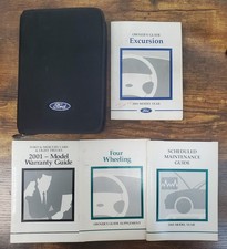 2001 Ford Excursion Owners Guide